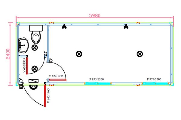 Sanitarni kontejner SK602404