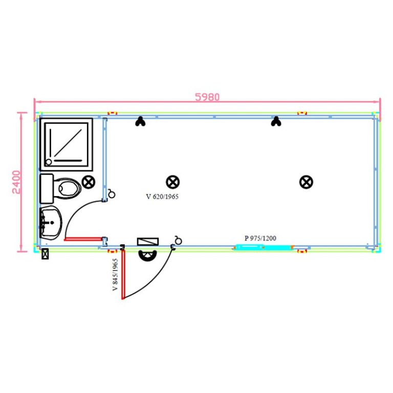 Sanitarni kontejner SK602403